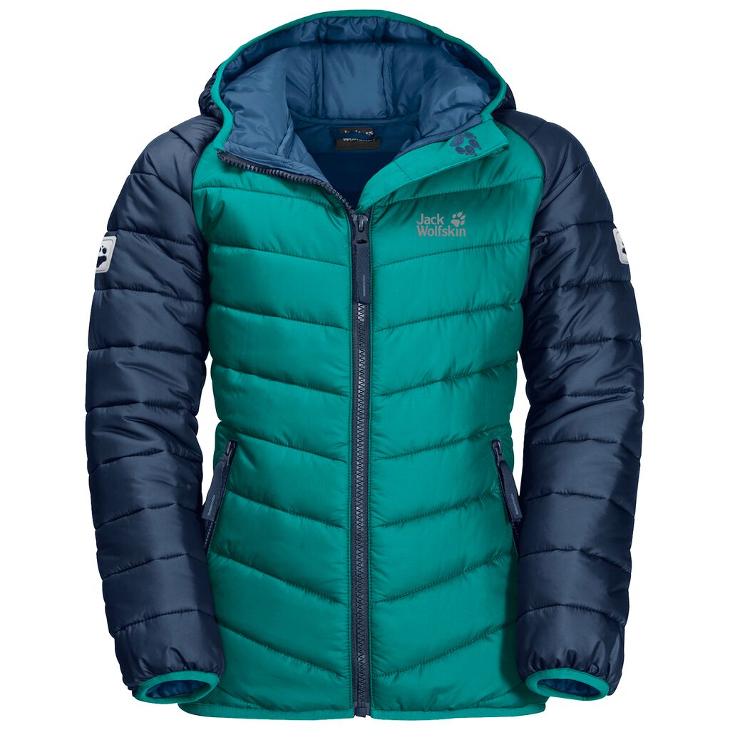 Jack Wolfskin K ZENON μπουφαν χειμερινα παιδικά πρασινο | GR6082054